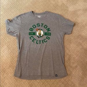 47 Boston Celtics Gray T-shirt Mens L